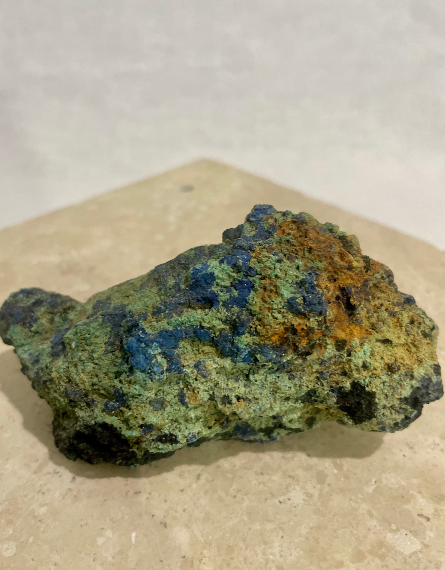 Malachite, Azurite and Chrysocolla Raw