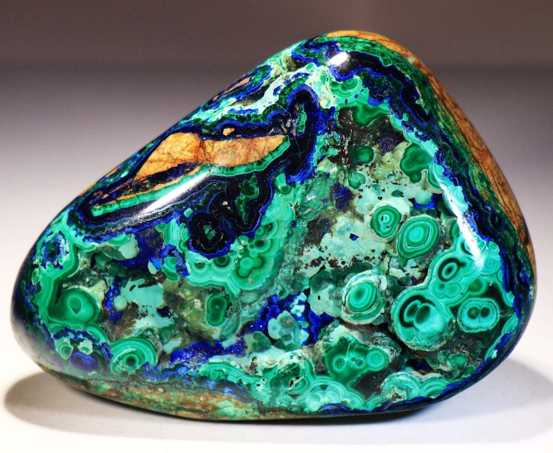 Malachite, Azurite, Chrysocolla