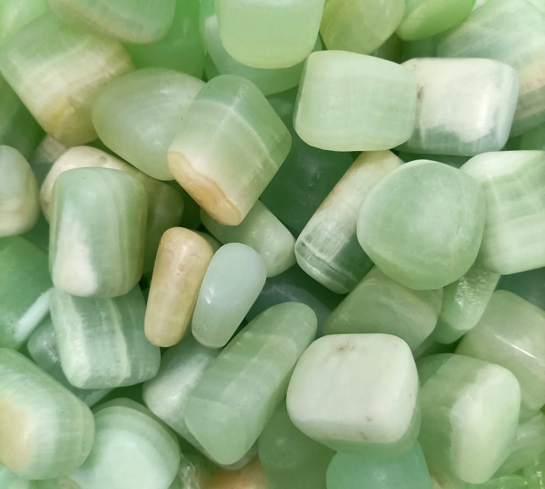 Pistachio Calcite
