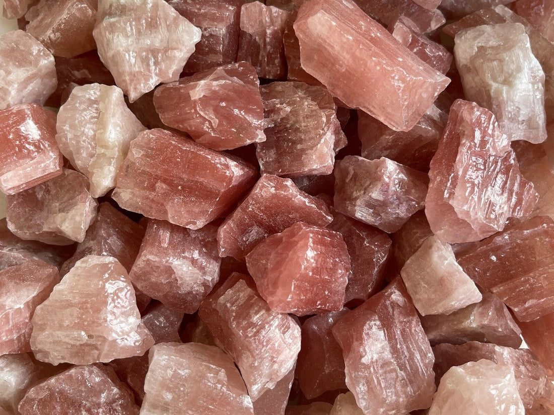 Strawberry Calcite
