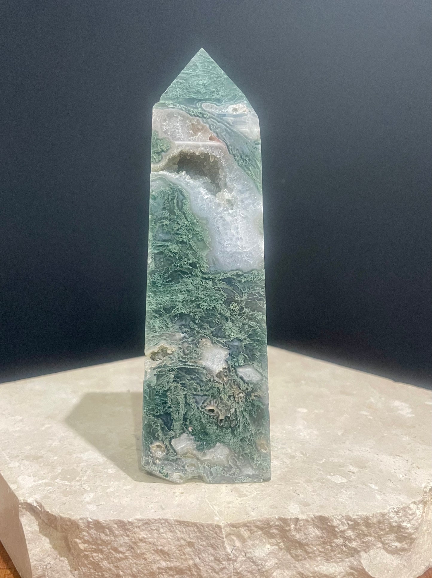 Moss Agate Tower